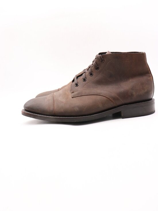 Thursday Captain Boots Men\'s Size 10 Brown Leather Lace Up Dress Shoes main image 6